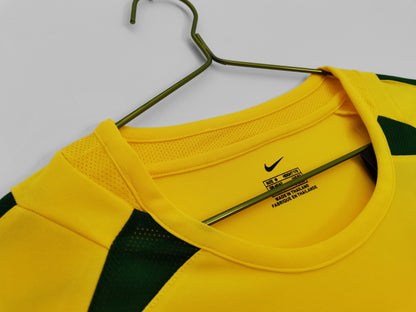 Brazil 2002 Retro Football Jersey