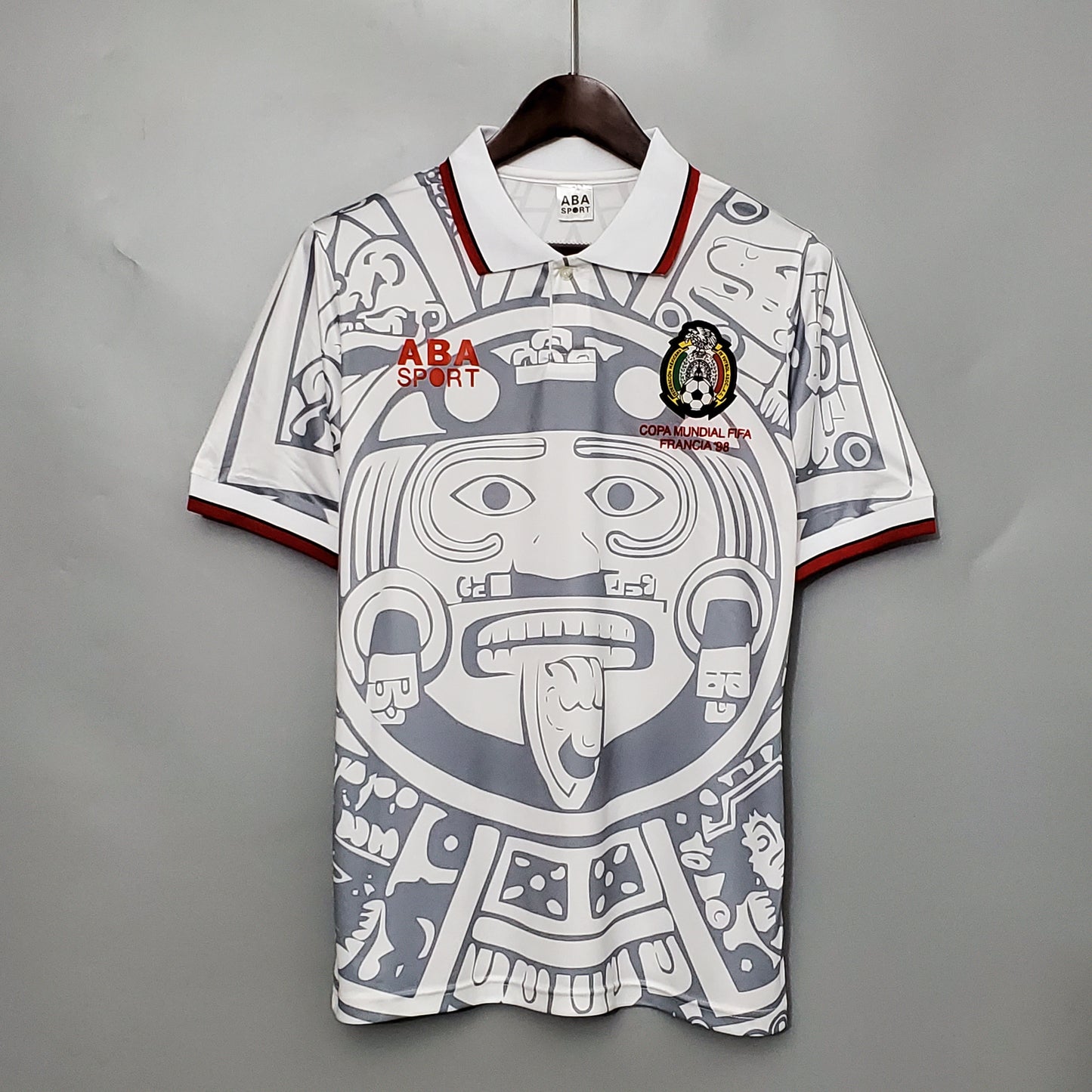 Retro Football Jersey Mexico 1998 White