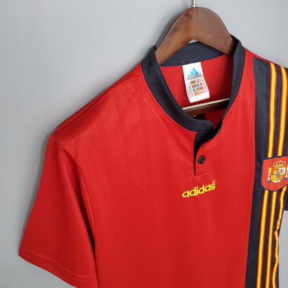 Spain 1996 Retro Football Jersey