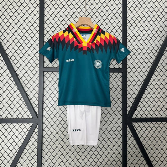 Kids Retro Football Kit Germany 1994 (Green)