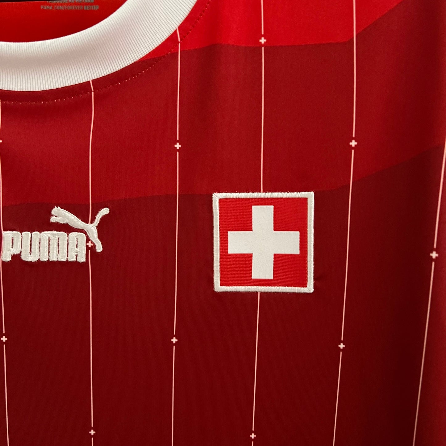 Switzerland 2024 Football Jersey Home (Fan Version)