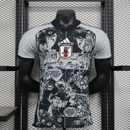 Black Japan-themed Football Kit for Kids