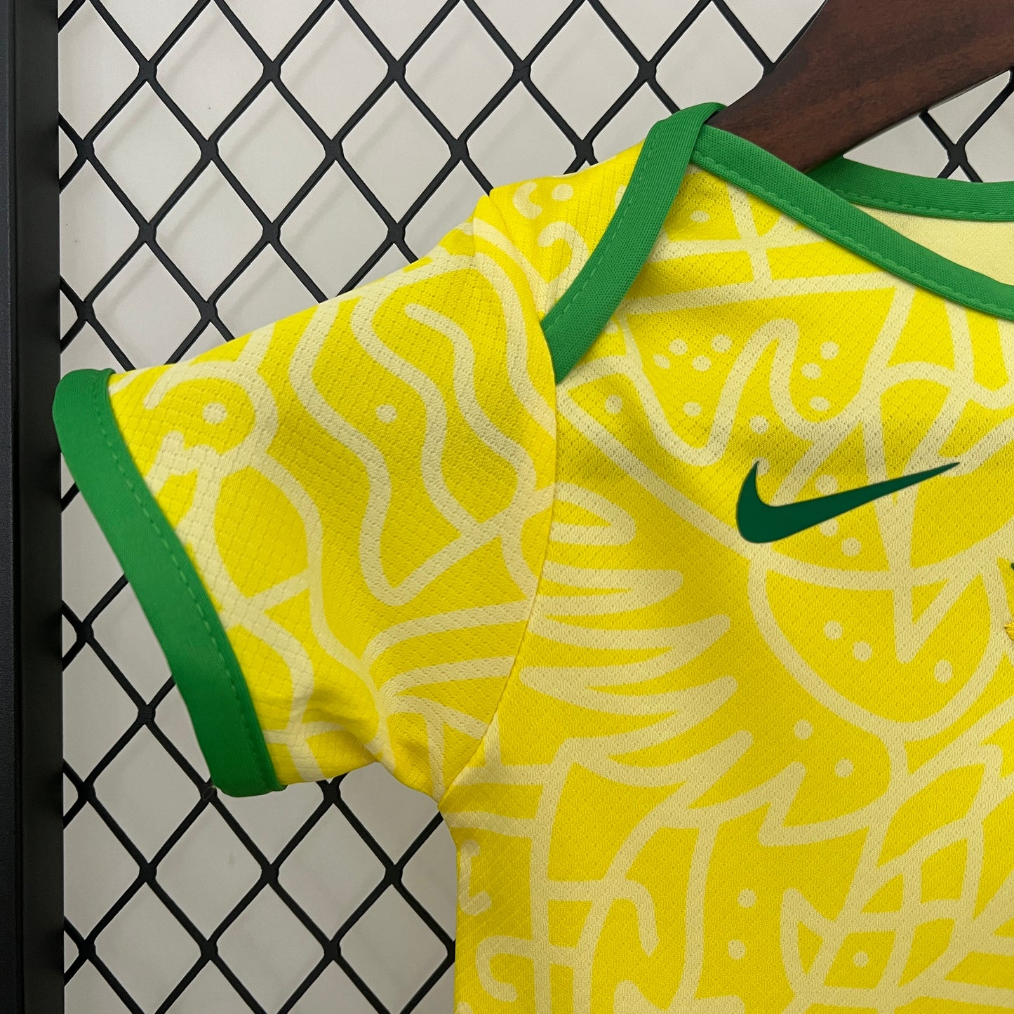 Aussie Baby Soccer Romper - Brazil