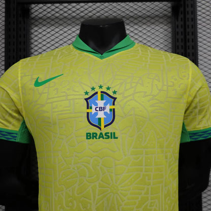 Brazil 2024 Football Jersey (Home Player Version)