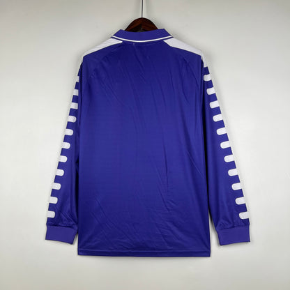 Retro Football Jersey Fiorentina 1998 Long Sleeve