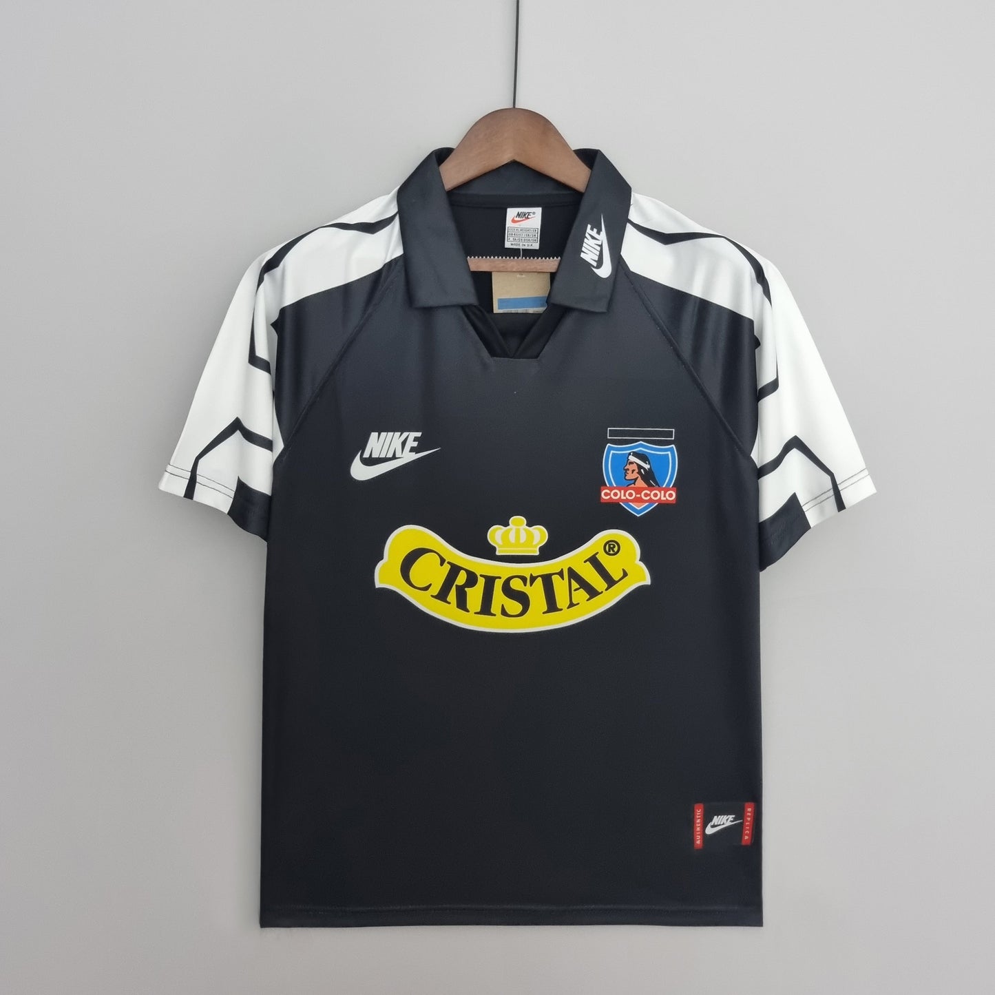 Colo Colo 1995 Retro Football Jersey Black