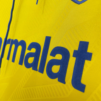 Retro Football Jersey Parma 1993 - 1995 Yellow