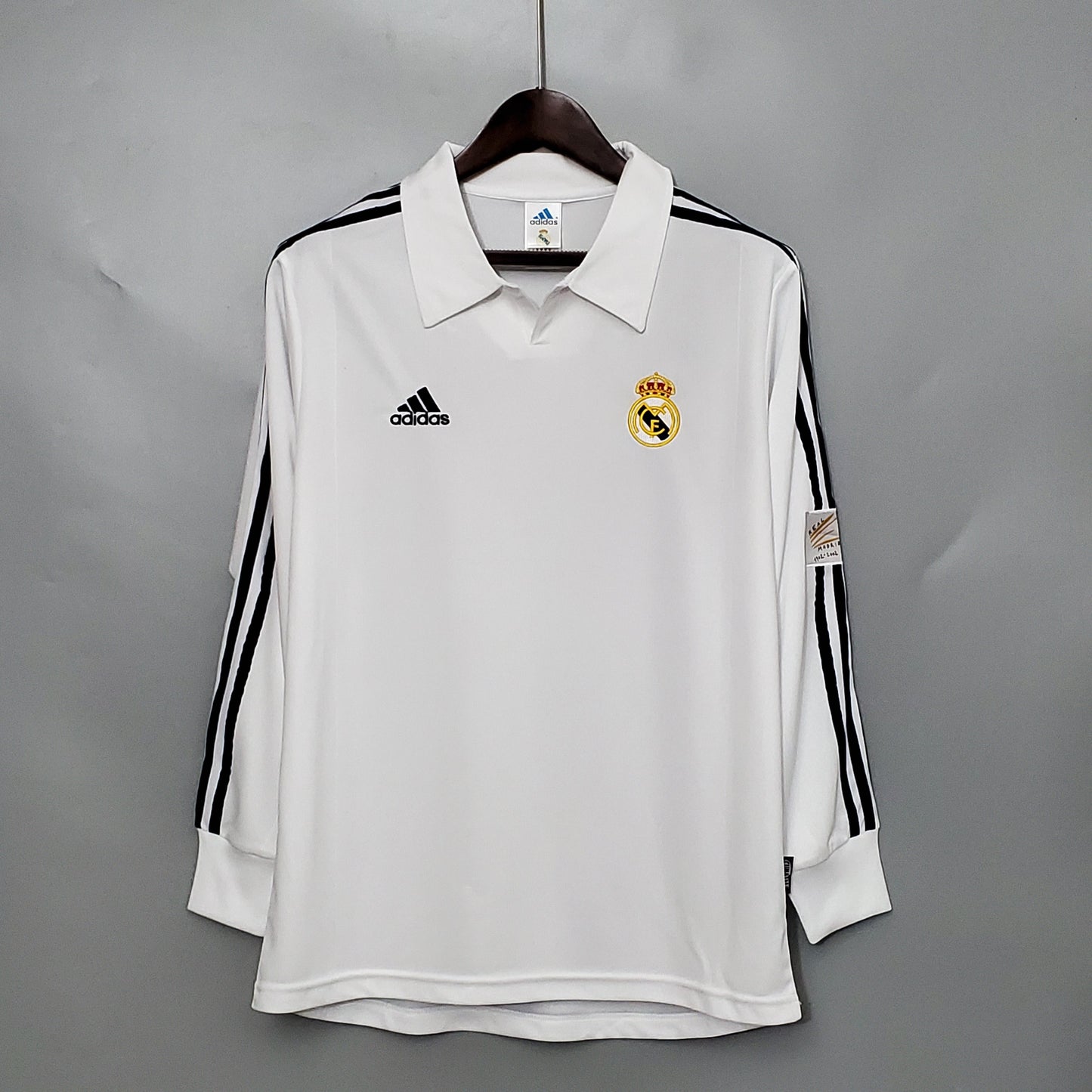 Real Madrid 2002 - 2003 Retro Football Jersey (Home) LS