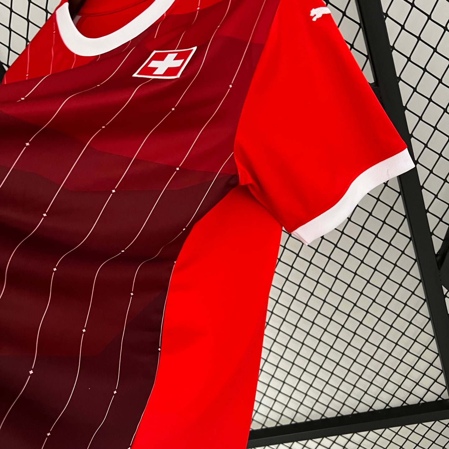 Switzerland 2024 Football Jersey Home (Fan Version)