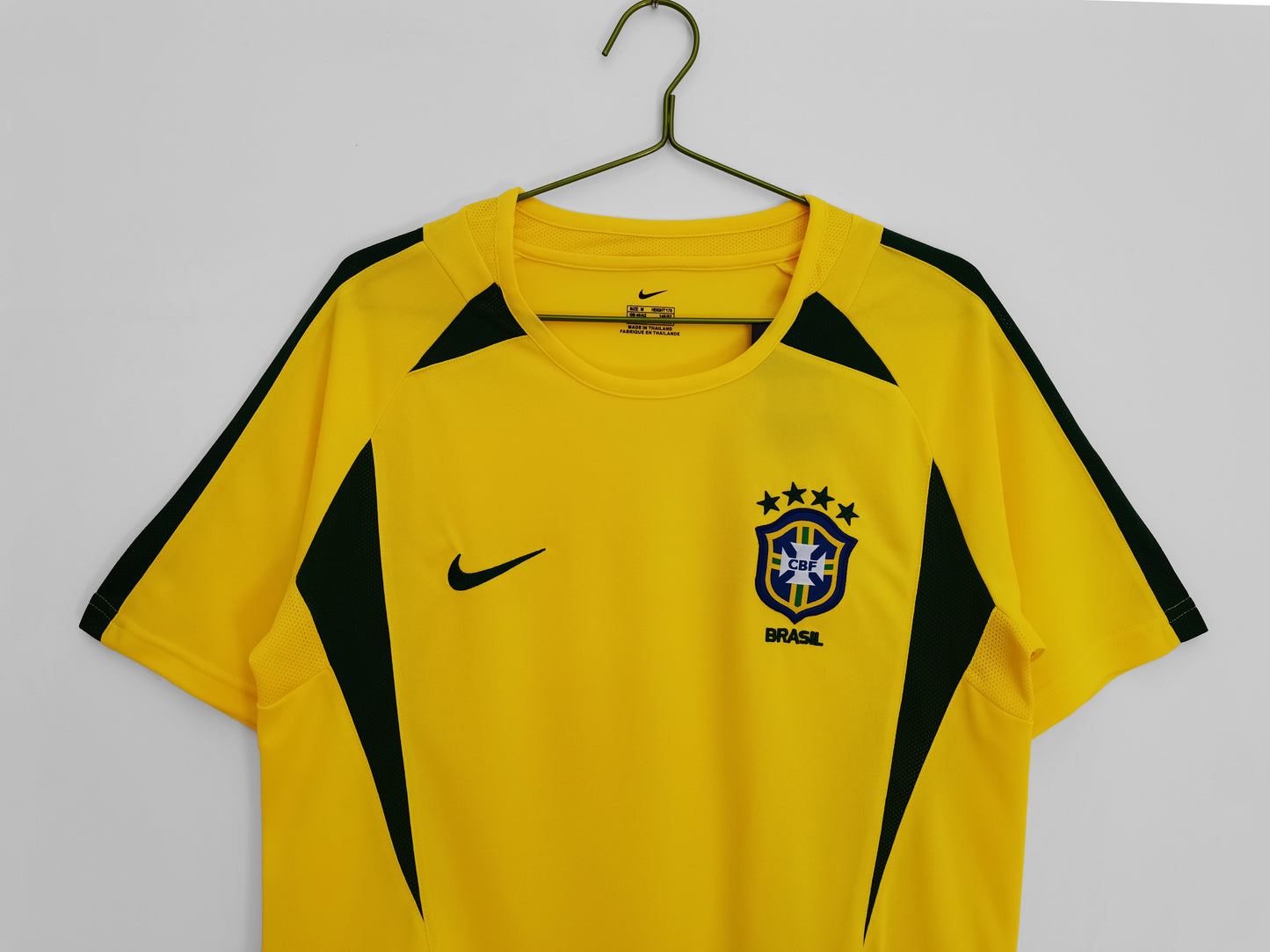 Brazil 2002 Retro Football Jersey