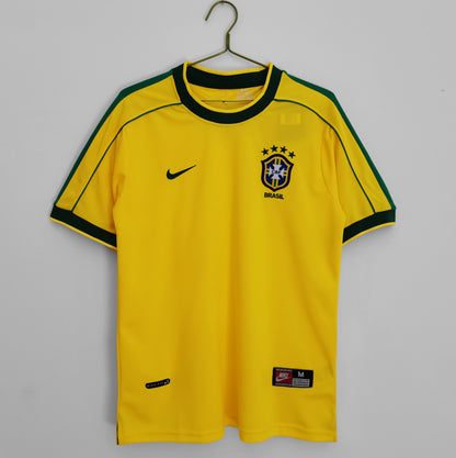 Brazil 1998 Retro Football Jersey