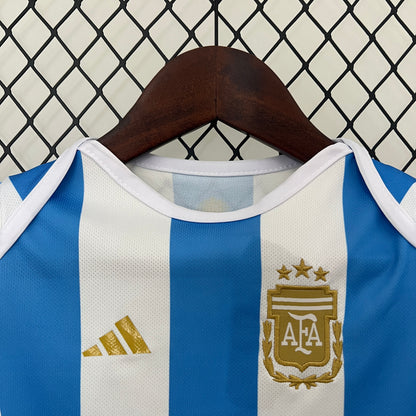 Aussie Baby Soccer Romper - Argentina