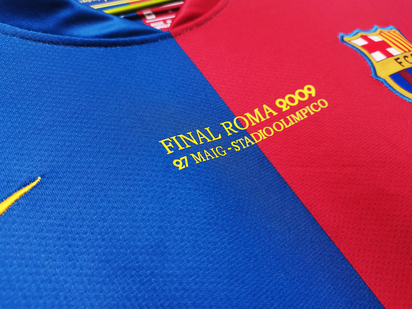 FC Barcelona 2008 Retro Football Jersey