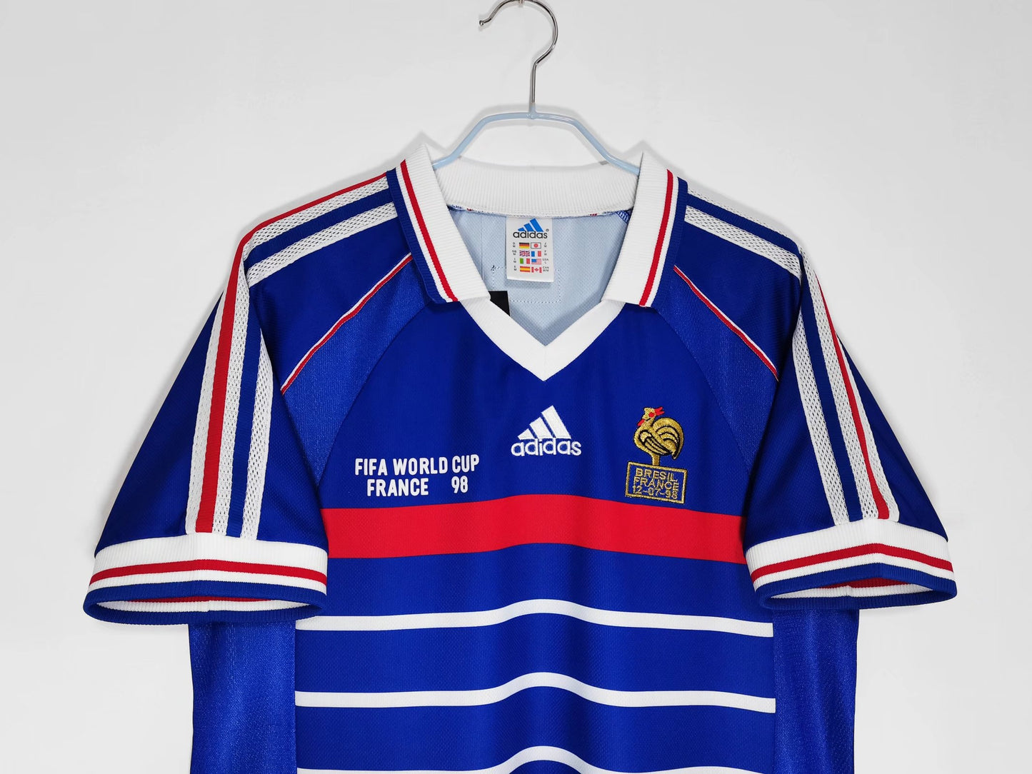 France 1998 Retro Football Jersey