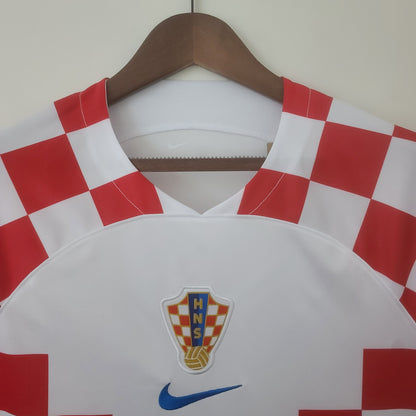 Croatia 2022 Home Retro Football Jersey