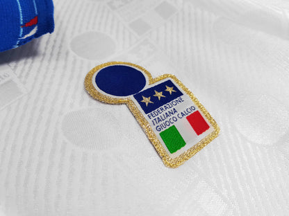 Italy 1994 Retro Football Jersey White