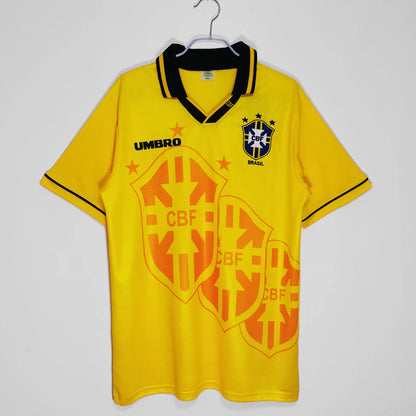 Brazil 1993 - 1994 Retro Football Jersey