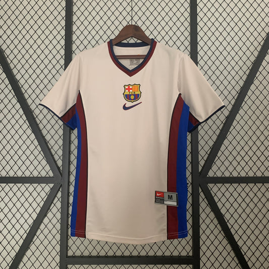 Barcelona 1998 - 1999 Away Retro Football Jersey