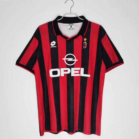 Retro Football Jersey of AC Milan 1995