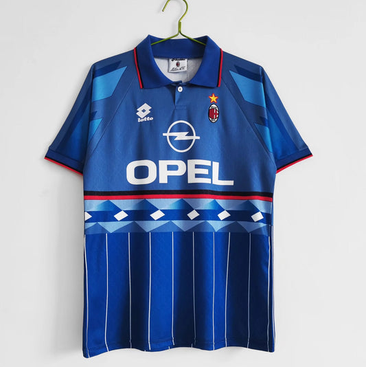 Retro Football Jersey of AC Milan 1995 Blue