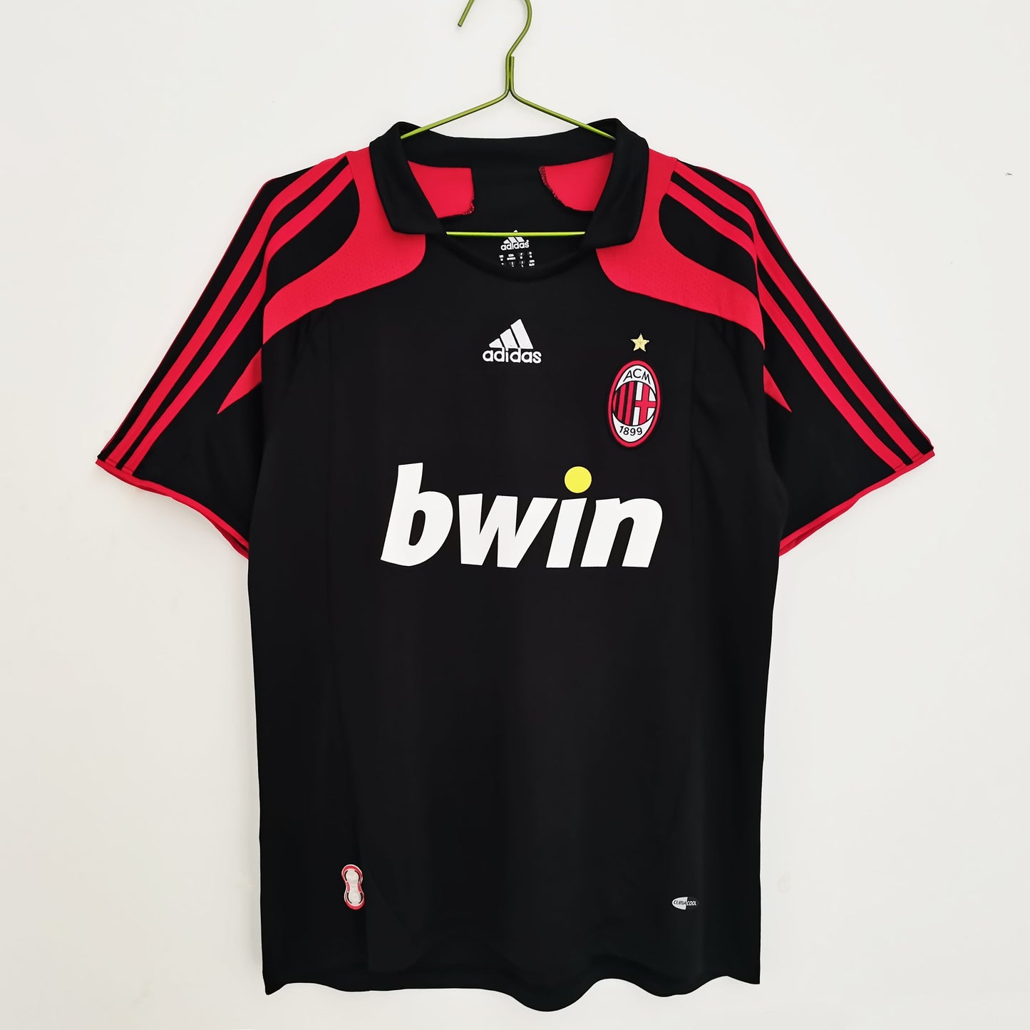 Retro Football Jersey of AC Milan 2007-2008 Black