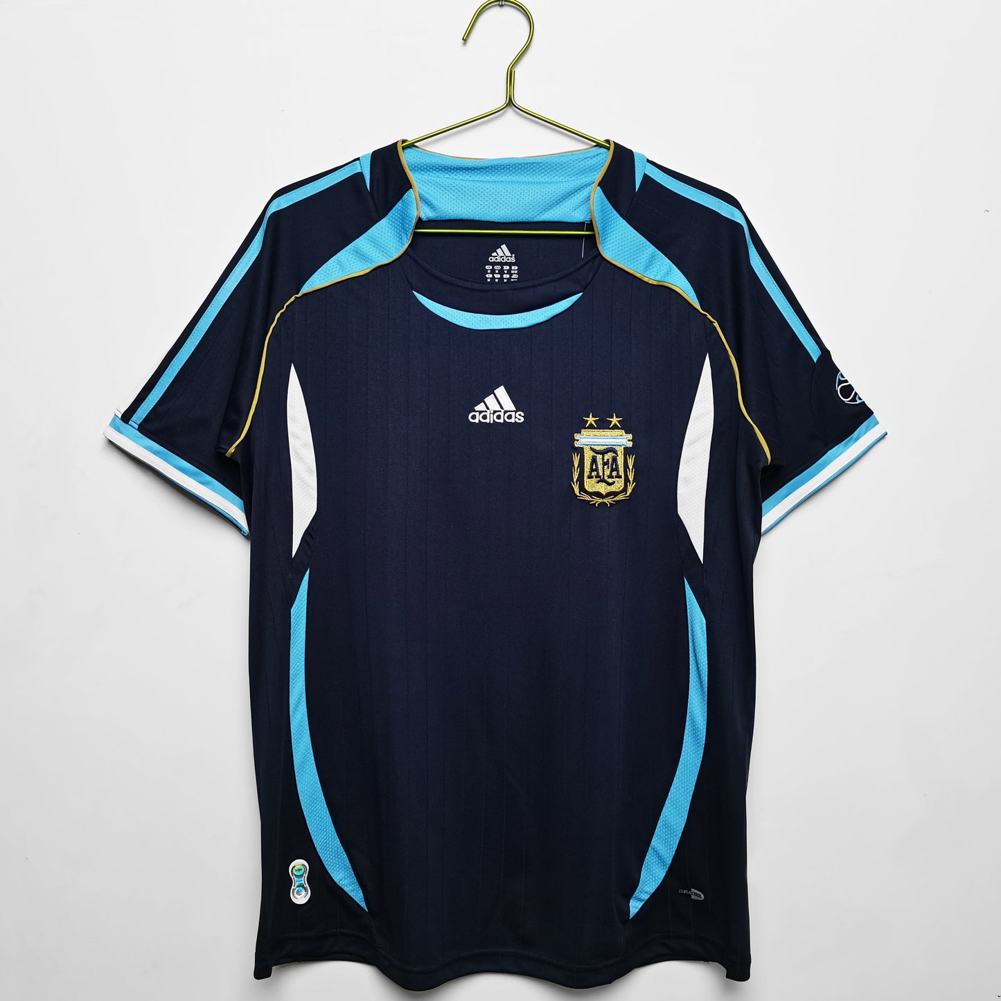 Retro Football Jersey Argentina 2006 Blue