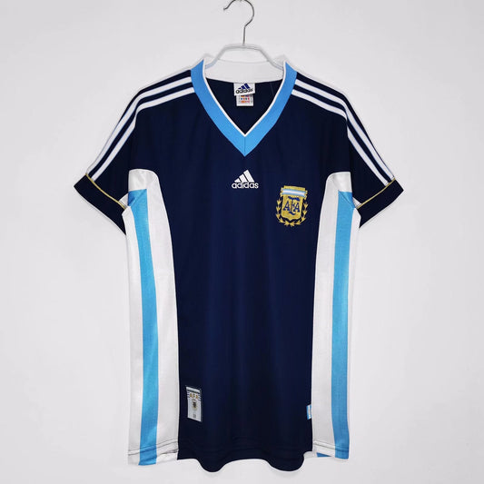 Argentina 1998 Retro Football Jersey (Alternative 2)