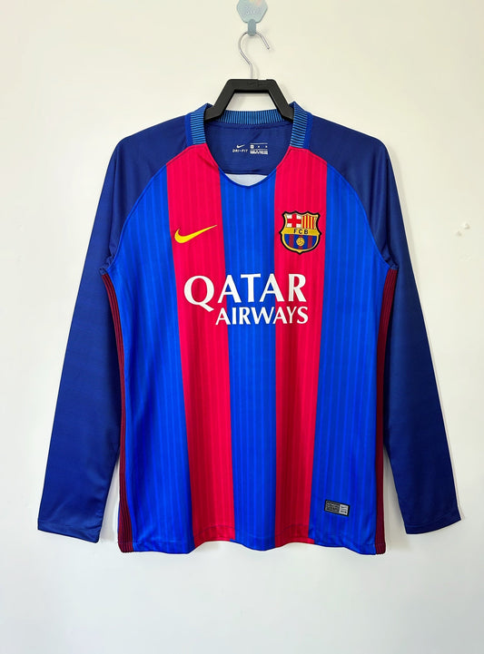 Retro Football Jersey FC Barcelona ML 2016-2017