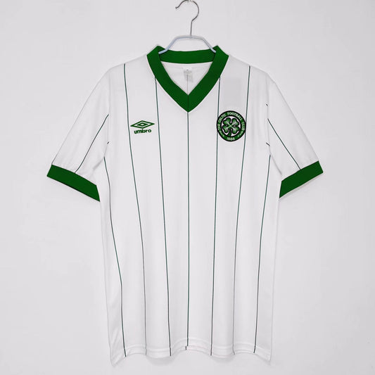 Retro Football Jersey of Celtic 1984 White