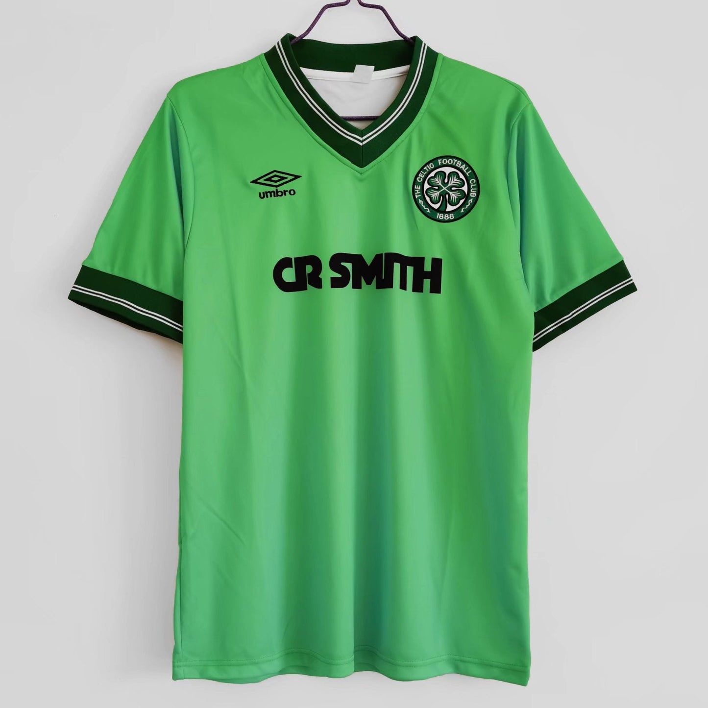 Celtic 1984 Retro Football Jersey Clear