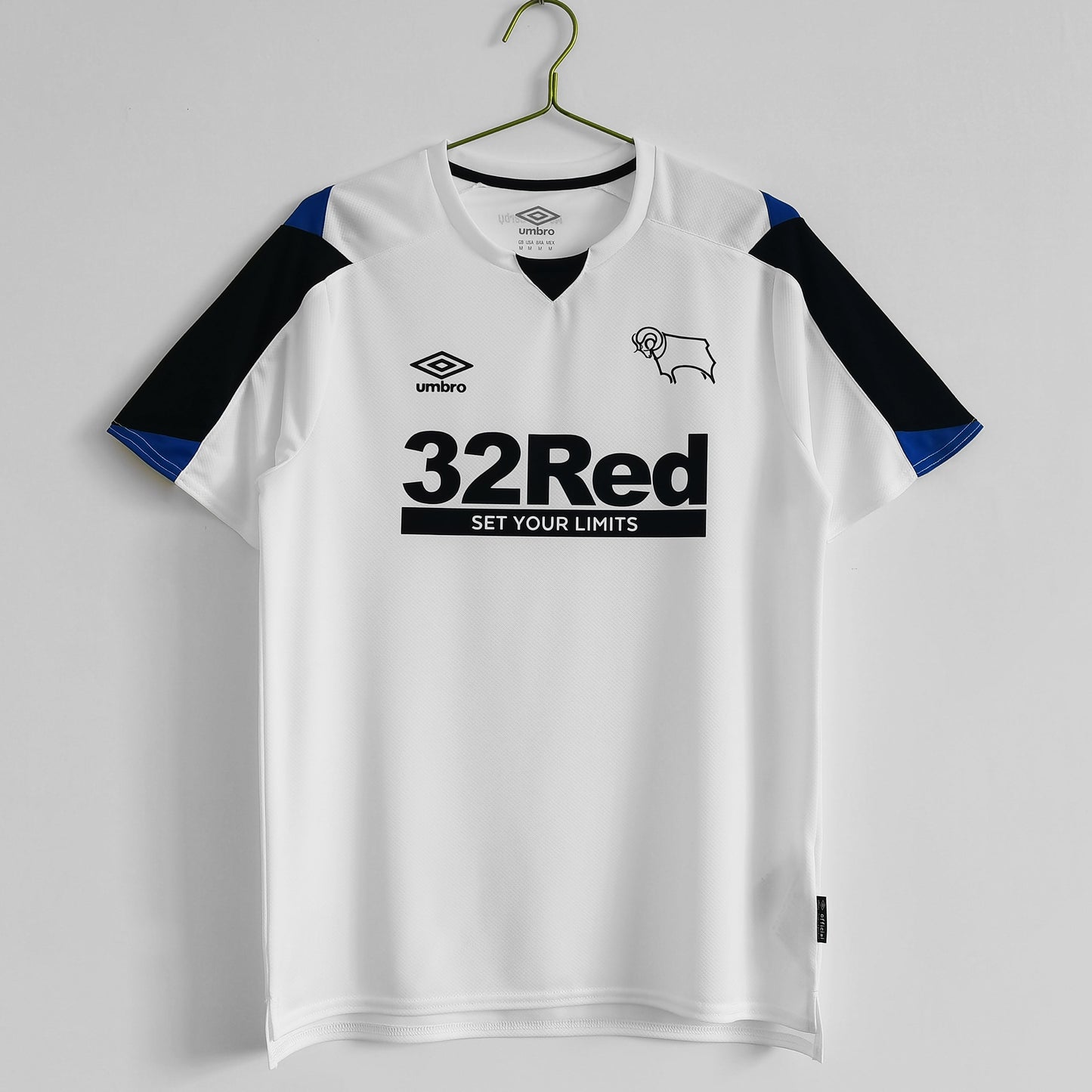 Retro Football Jersey Derby County 2021