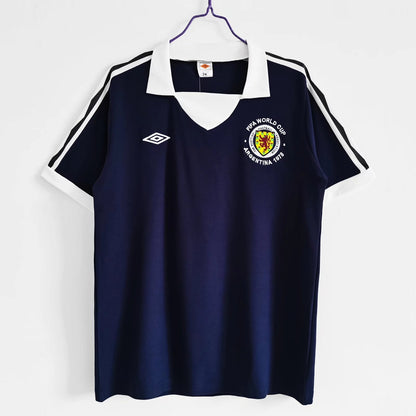 Scotland 1978 Retro Football Jersey