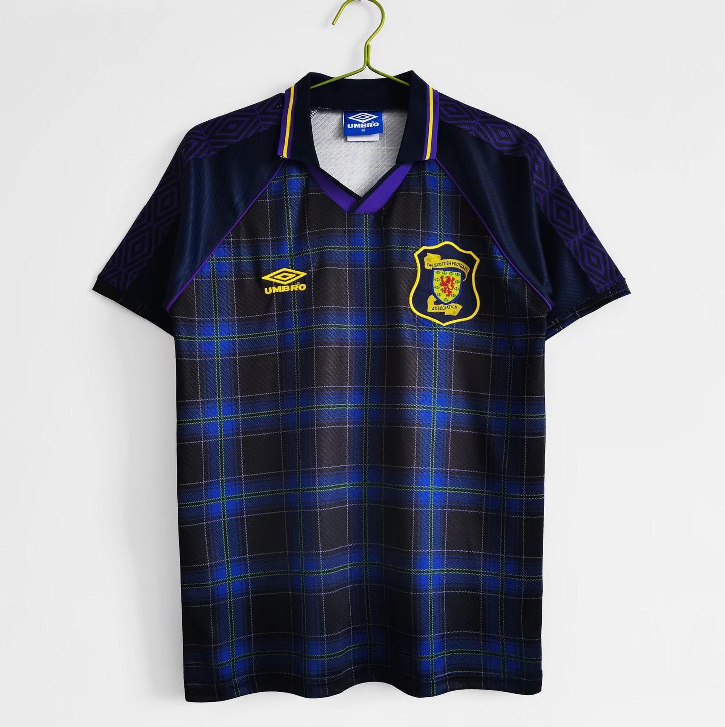 Scotland 1994 Retro Football Jersey Blue