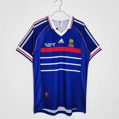 France 1998 Retro Football Jersey