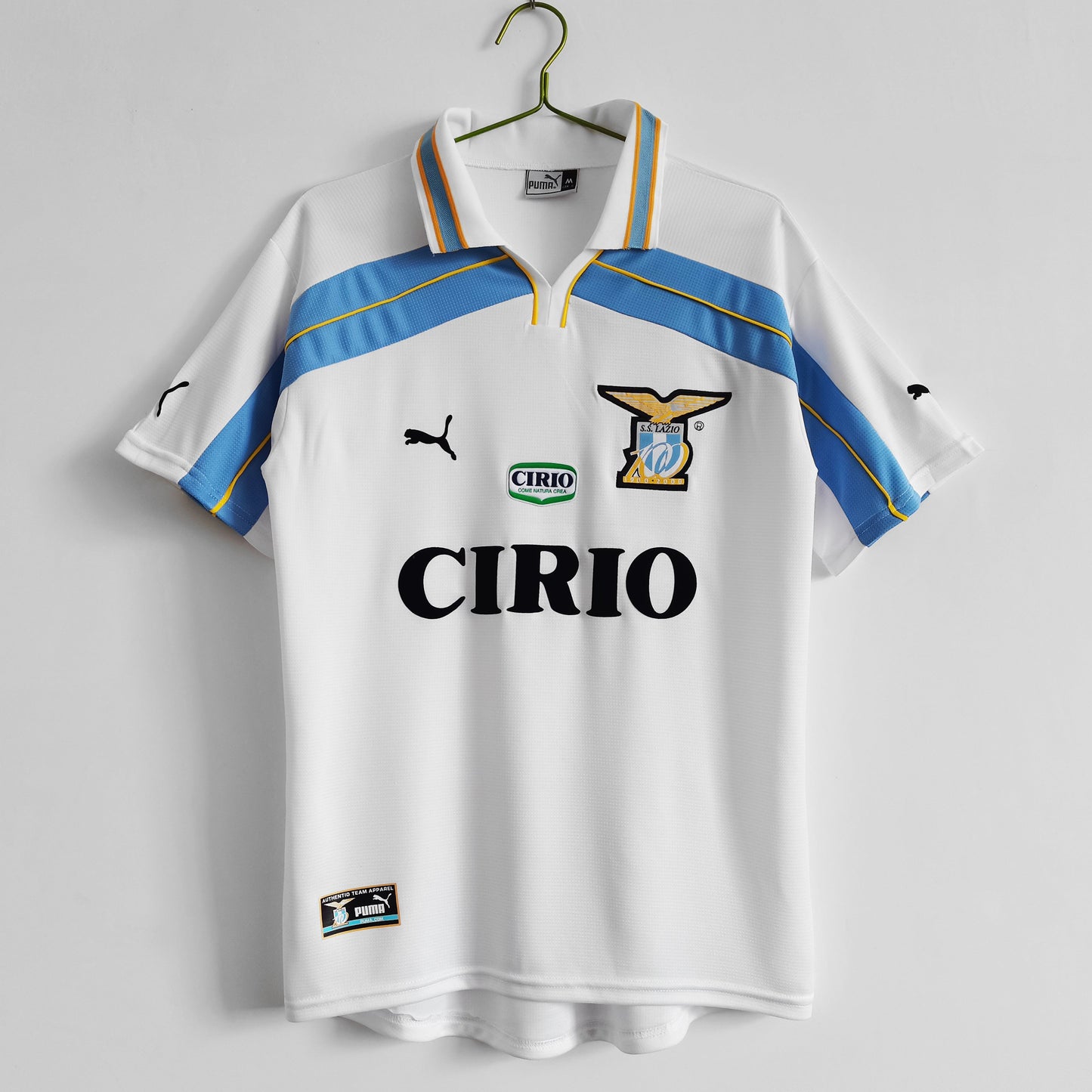 Retro Lazio Football Jersey 1998 White