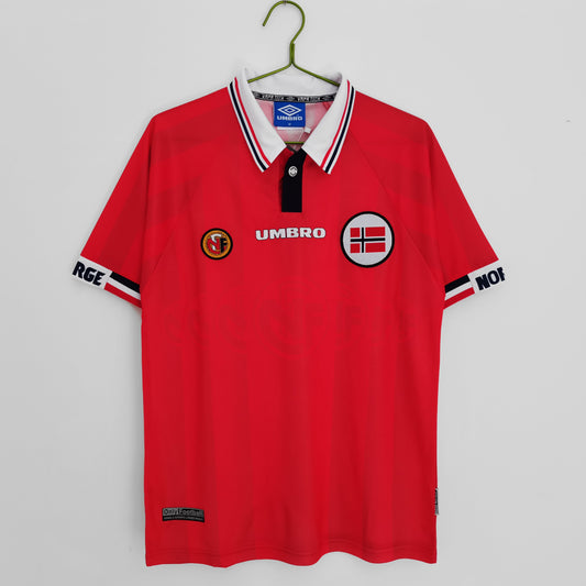 Retro Football Jersey Norway 1998