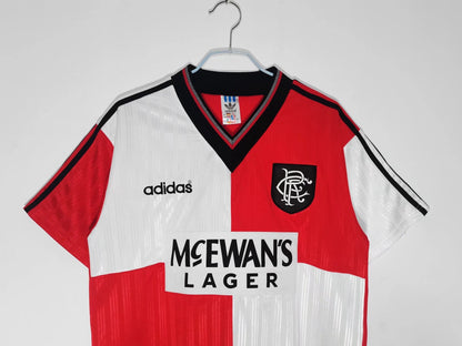 Retro Rangers Football Jersey 1995