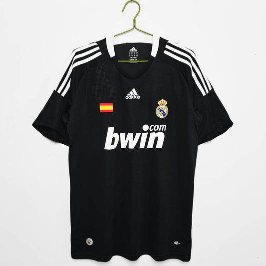 Retro Football Jersey Real Madrid 2008 Black