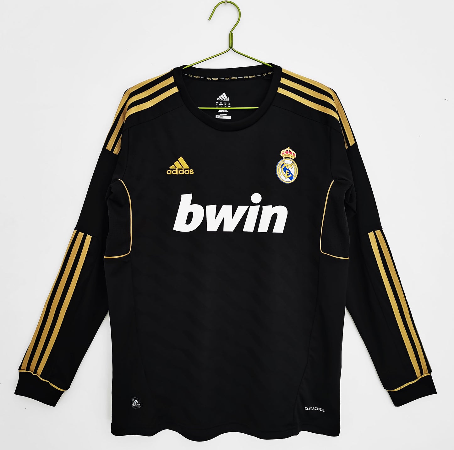 Real Madrid 2011 Retro Football Jersey Black