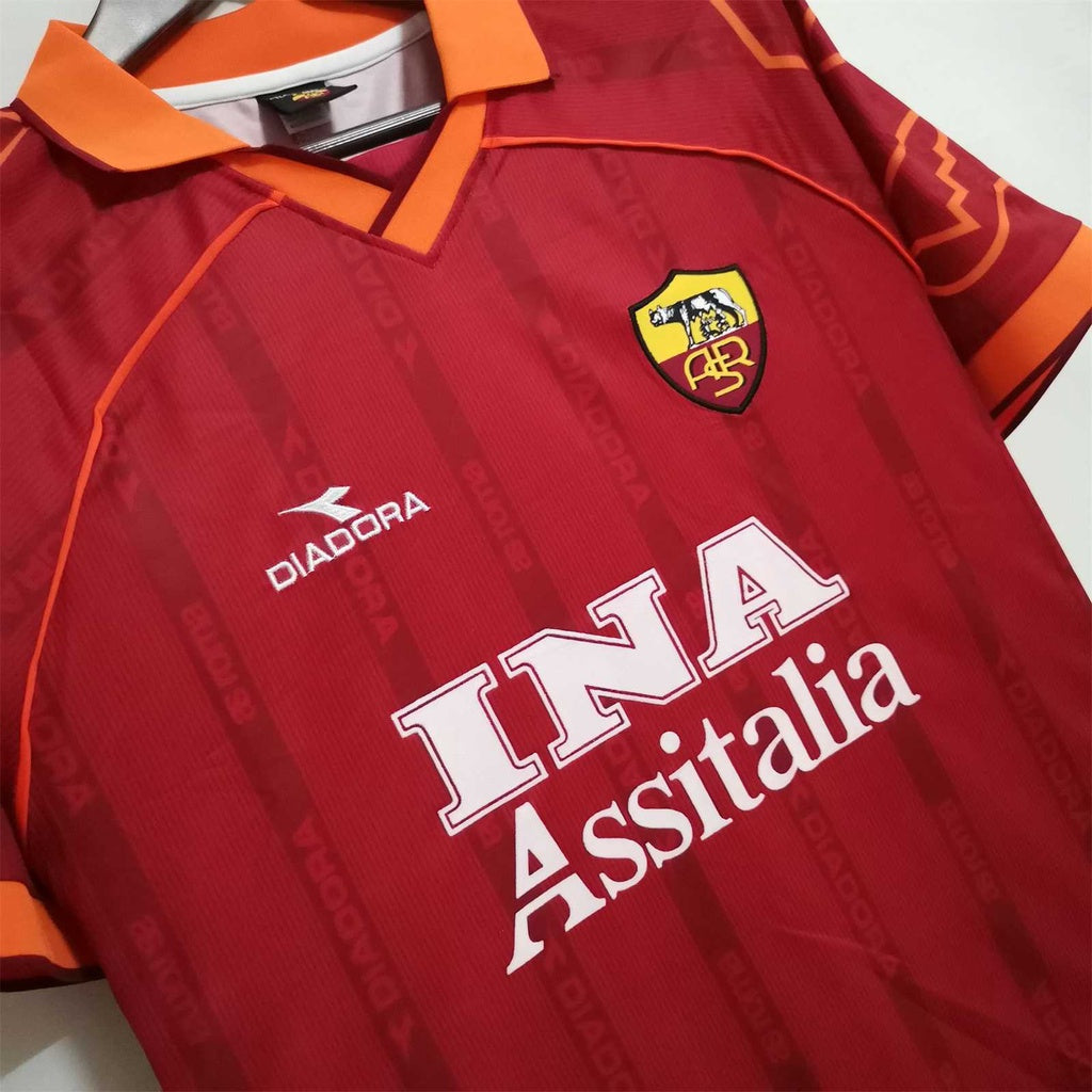 AS Roma 1999-2000 Retro Football Jersey