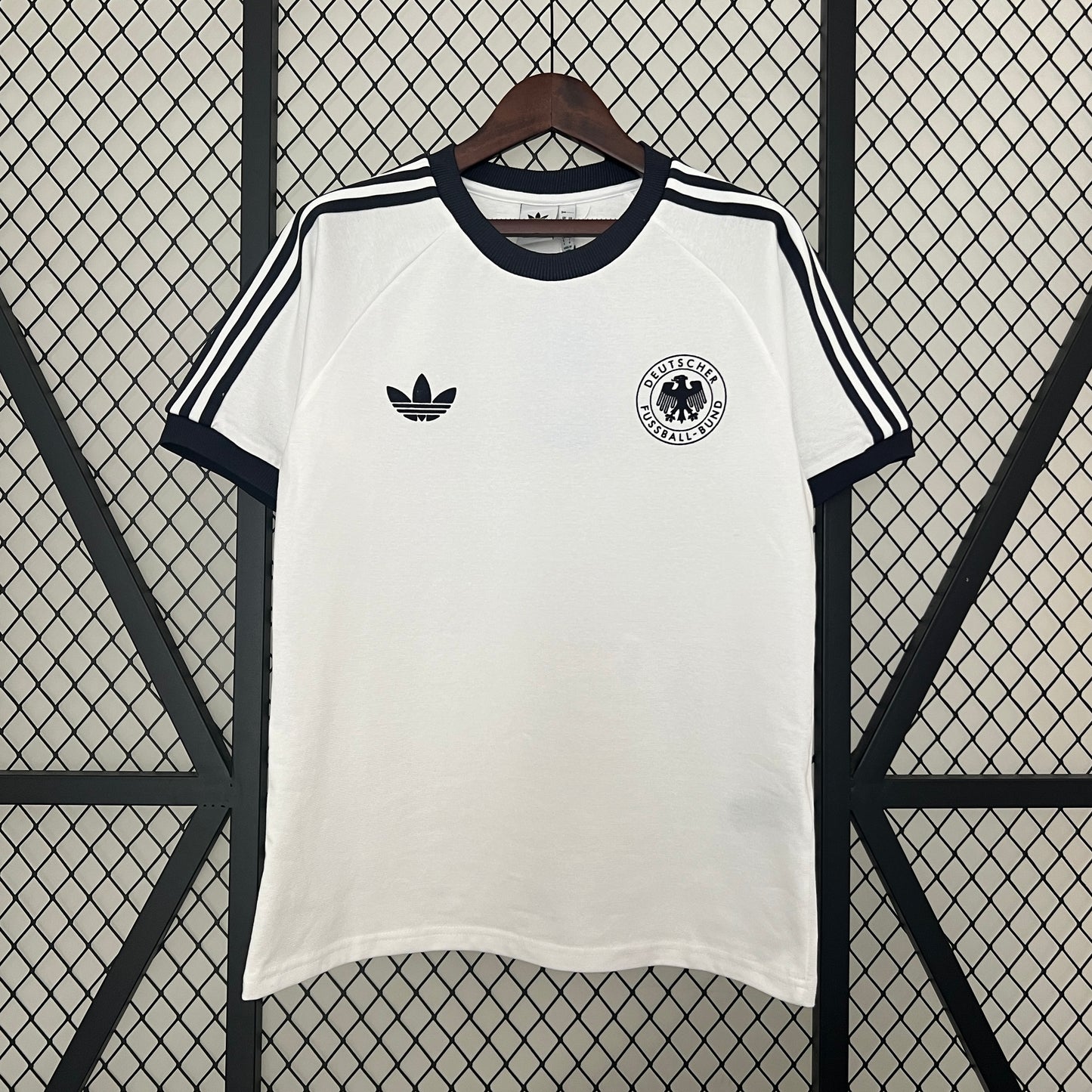 Germany Retro Football Jersey Special Edition White