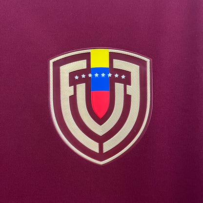 Venezuela 2024-2025 Football Jersey (Vinotinto Fan Version)