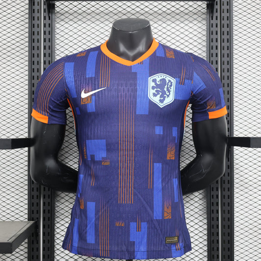 Netherlands 2024 Football Jersey Away (Player Version)