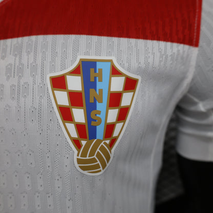 Croatia 2024 Football Jersey (Home Player Version)