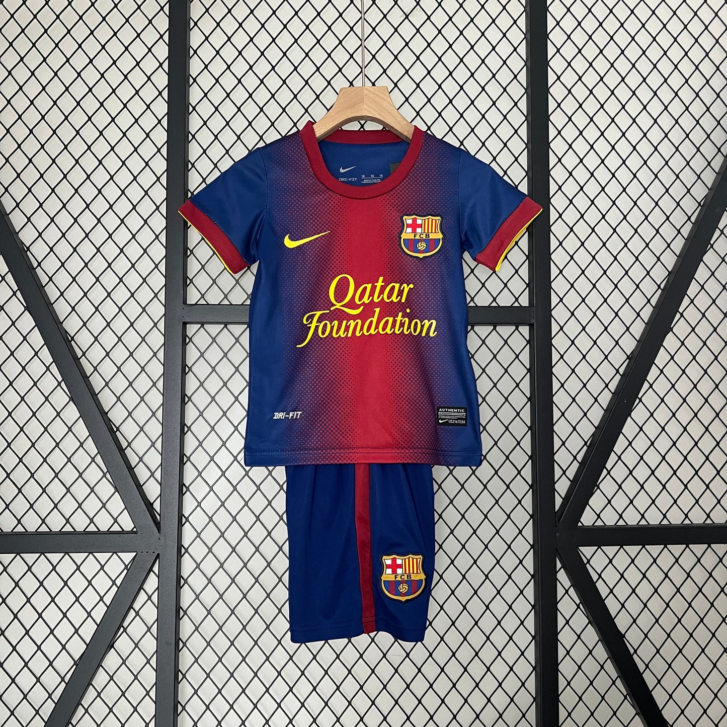 Barcelona 2012-2013 Kids Retro Football Kit