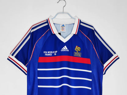 France 1998 Retro Football Jersey