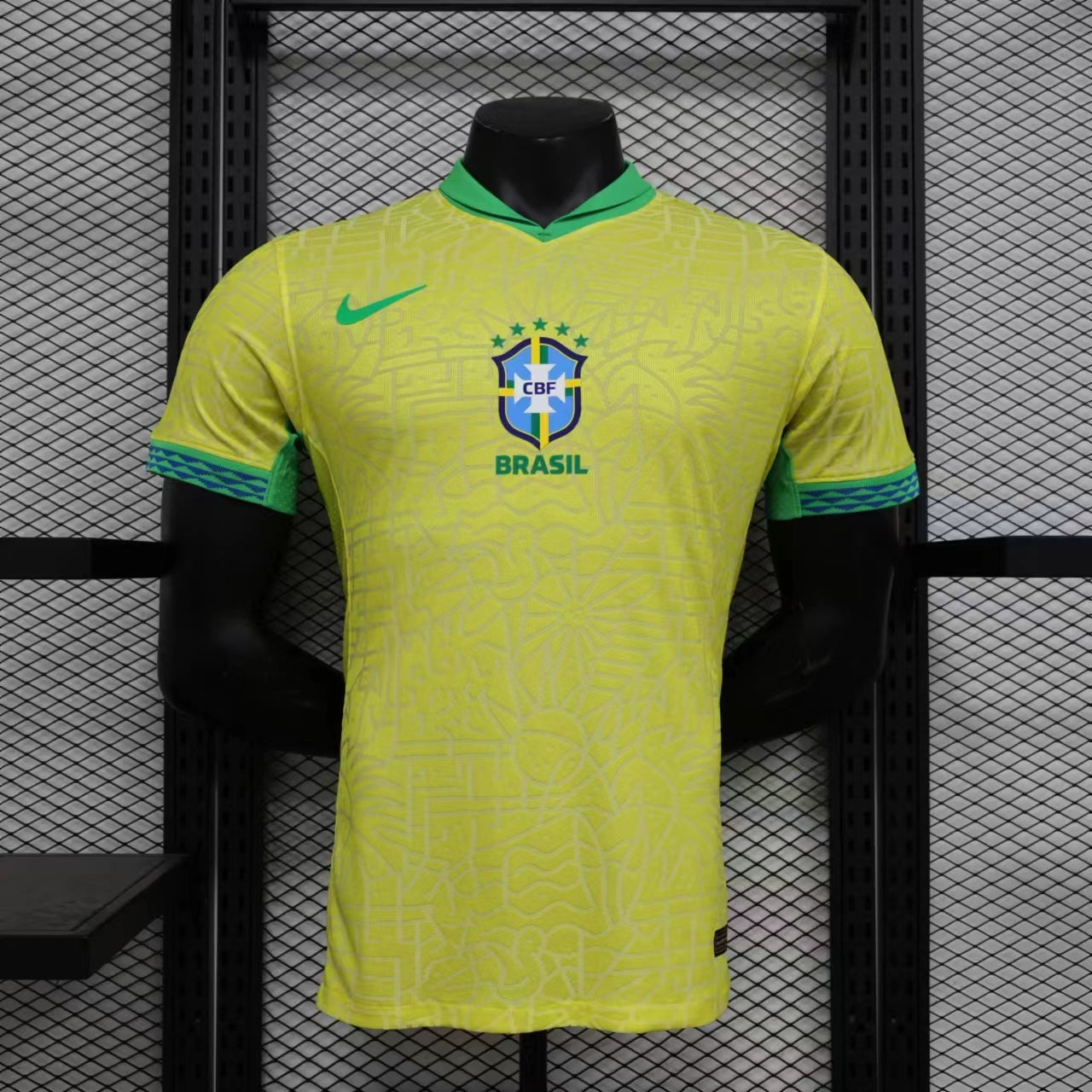 Brazil 2024 Football Jersey (Home Player Version)