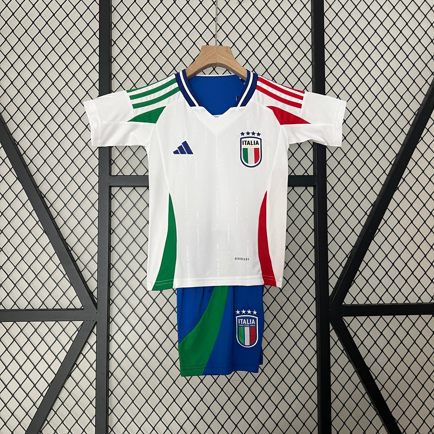 Italy 2024 Kids Football Kit (Away)