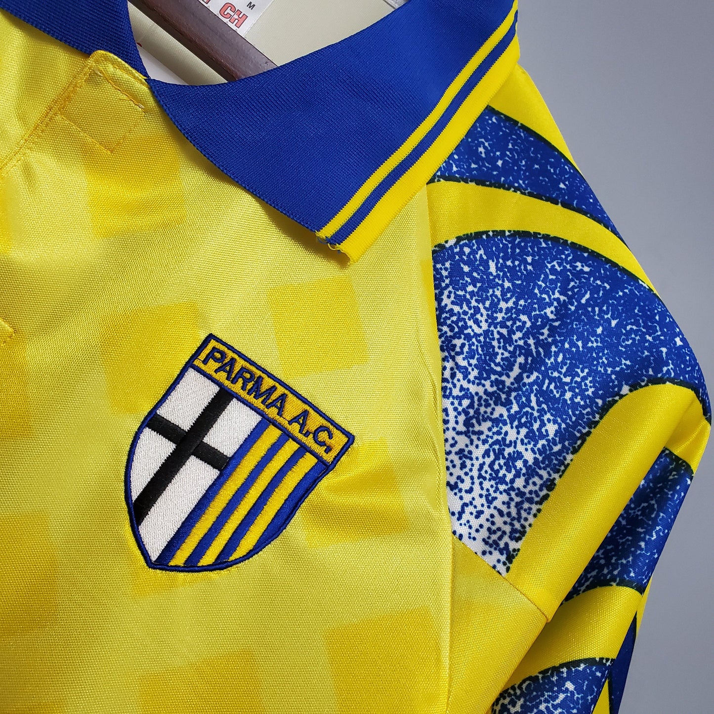 Parma 1995 - 1997 Yellow Retro Football Jersey