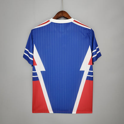 Yugoslavia 1990 Retro Football Jersey Blue